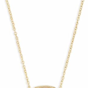 Kendra Scott Elisa Pendant Necklace 14k Gold-Plated