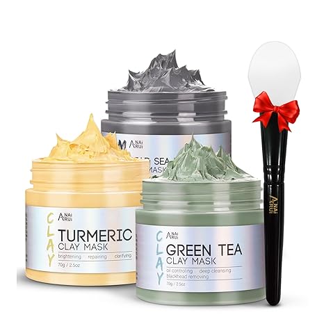 ANAI RUI Turmeric Clay Mask - Green Tea Clay Mask